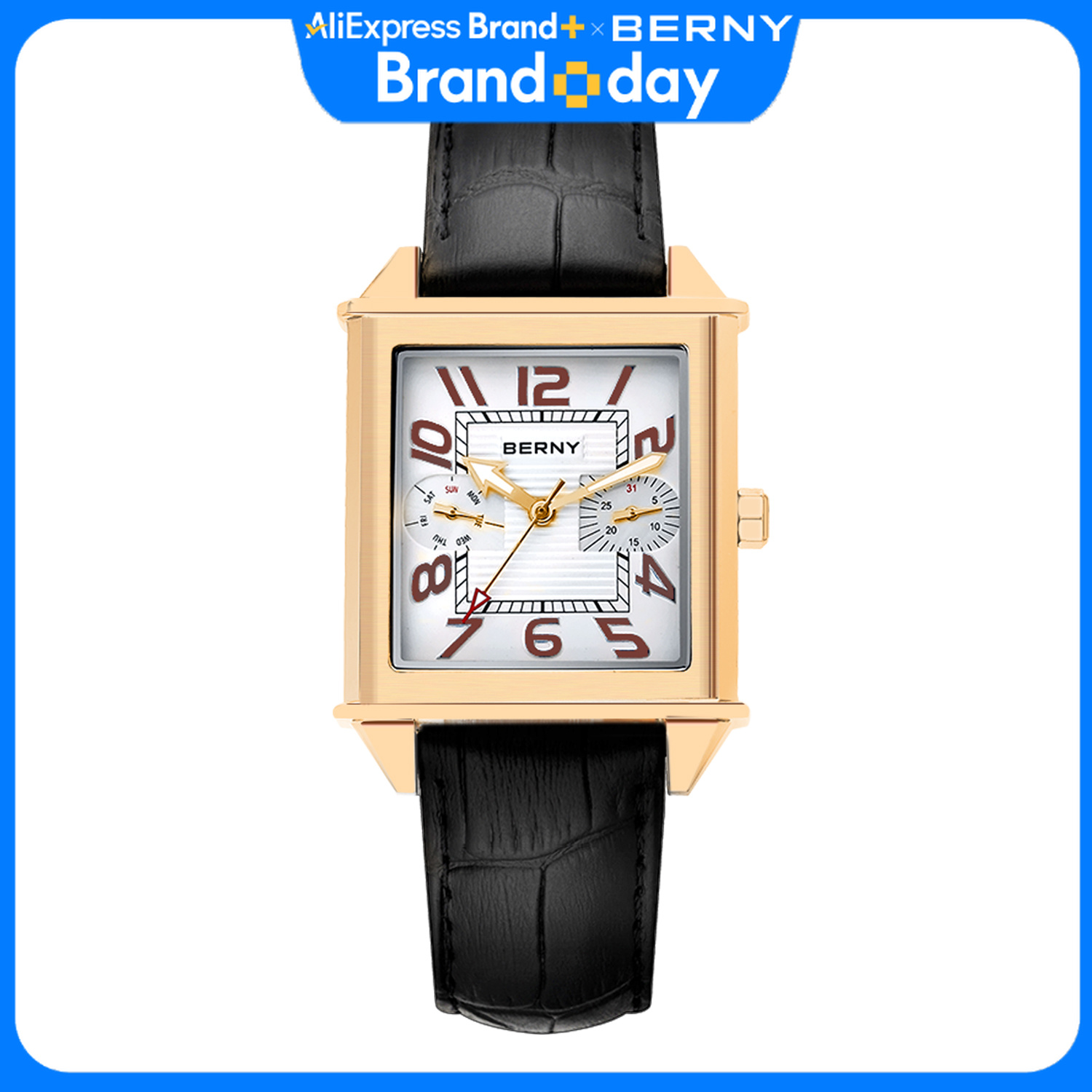 Cartier Watch Tank - Reloj de Cuarzo BERNY 6P25 para