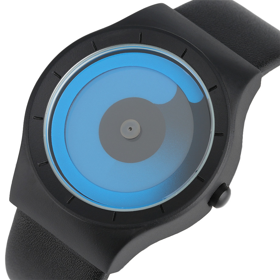 Leather Watch Band Men - Paidu-Reloj de pulsera de cuero para