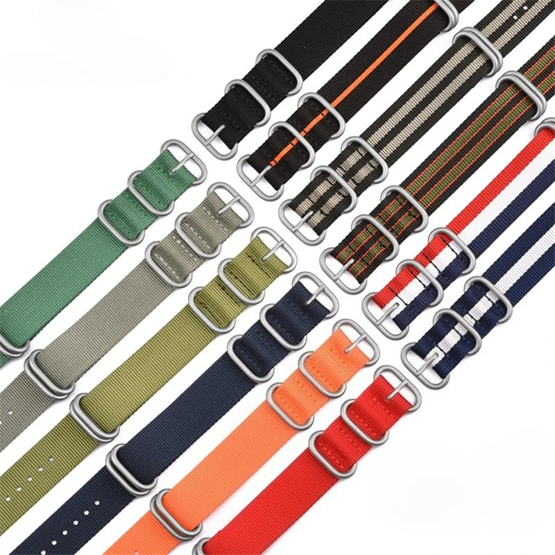 Correa de nailon tejido para h - Nato Strap Nylon reseña y precio