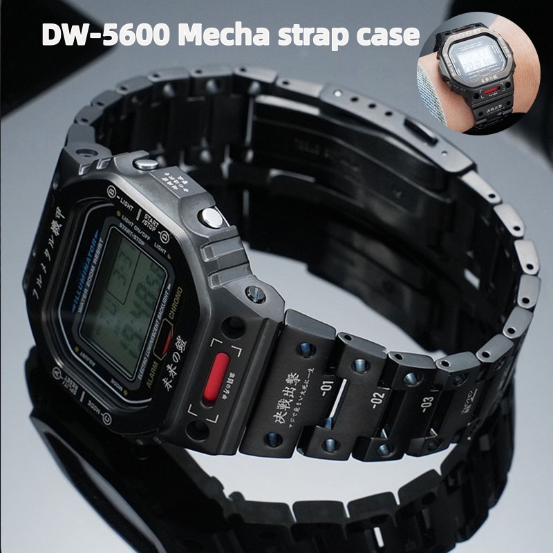 Caja y Correa DW5600 MechWarri - Casio Watch G-Shock Dw-5600 reseña y precio