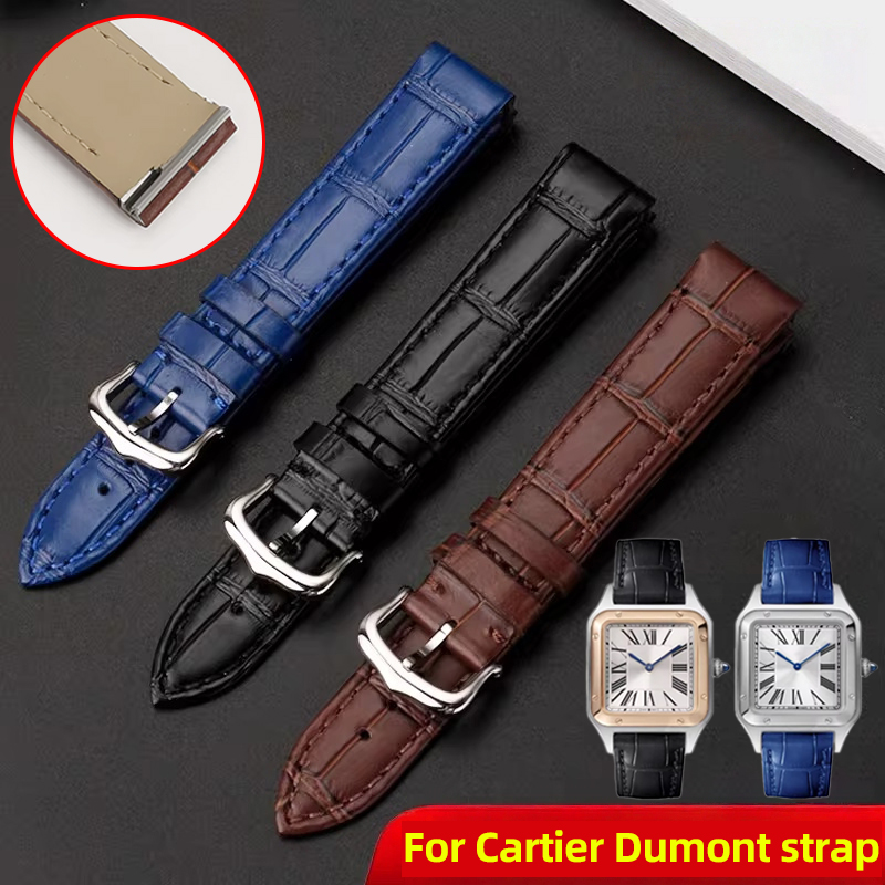 Correa de reloj de 15,5mm y 17 - Cartier Watch Santos reseña y precio