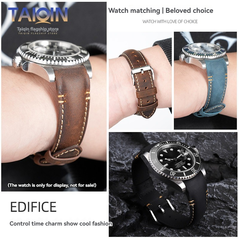 Correa mate Retro con extremo  - Suede Strap Watch reseña y precio