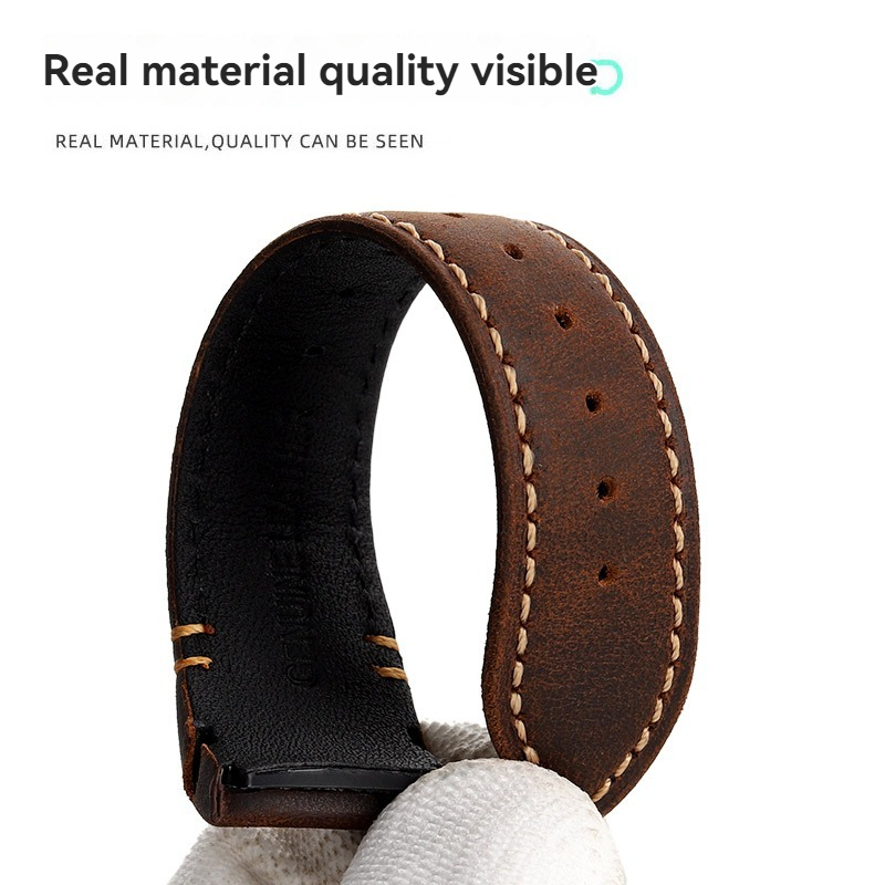 Correa mate Retro con extremo  - Suede Strap Watch reseña y precio