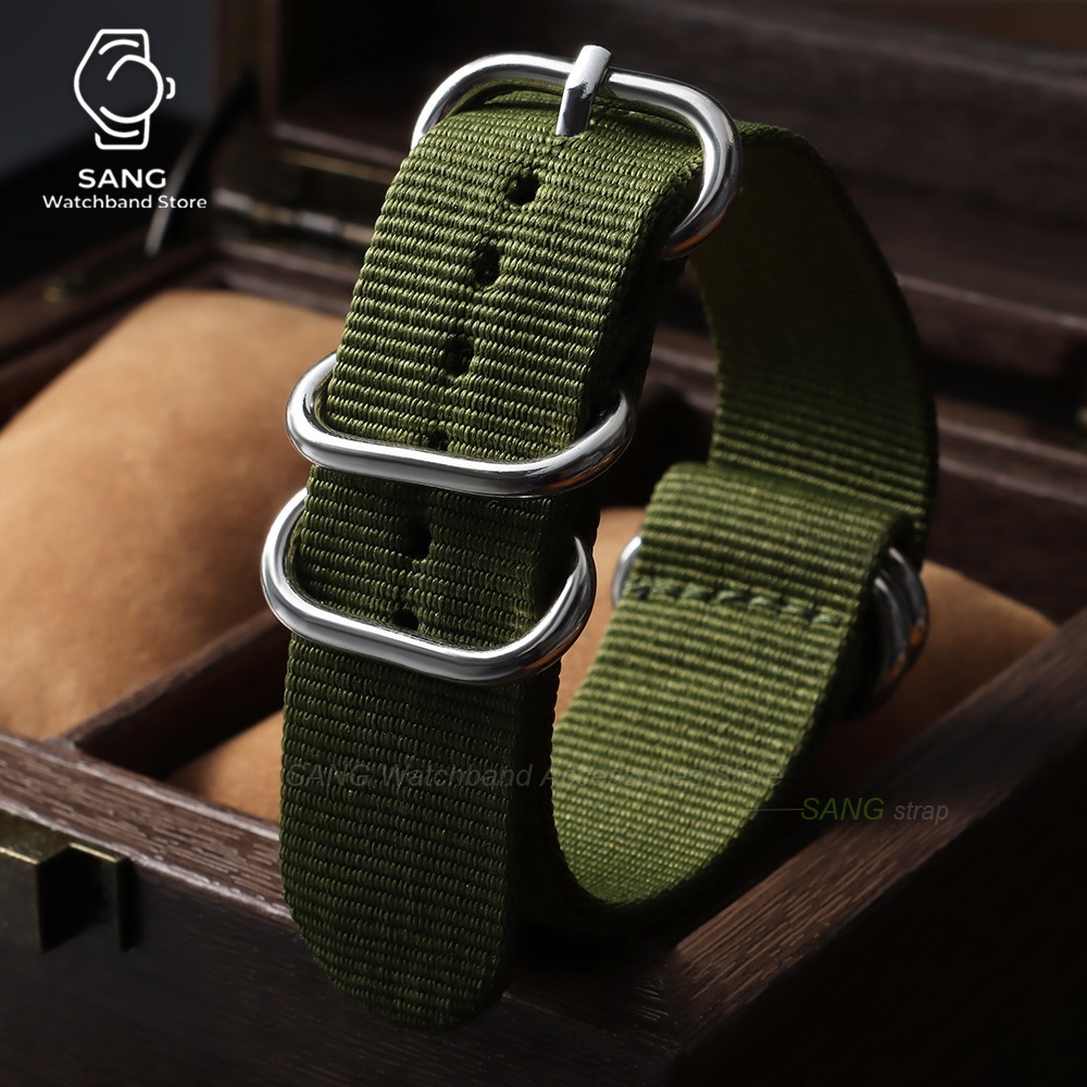Correa de reloj deportiva de n - Nato Strap Nylon reseña y precio