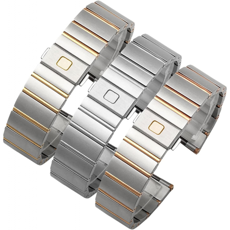 Cadena de reloj unisex de acer - Omega Watch Constellation reseña y precio