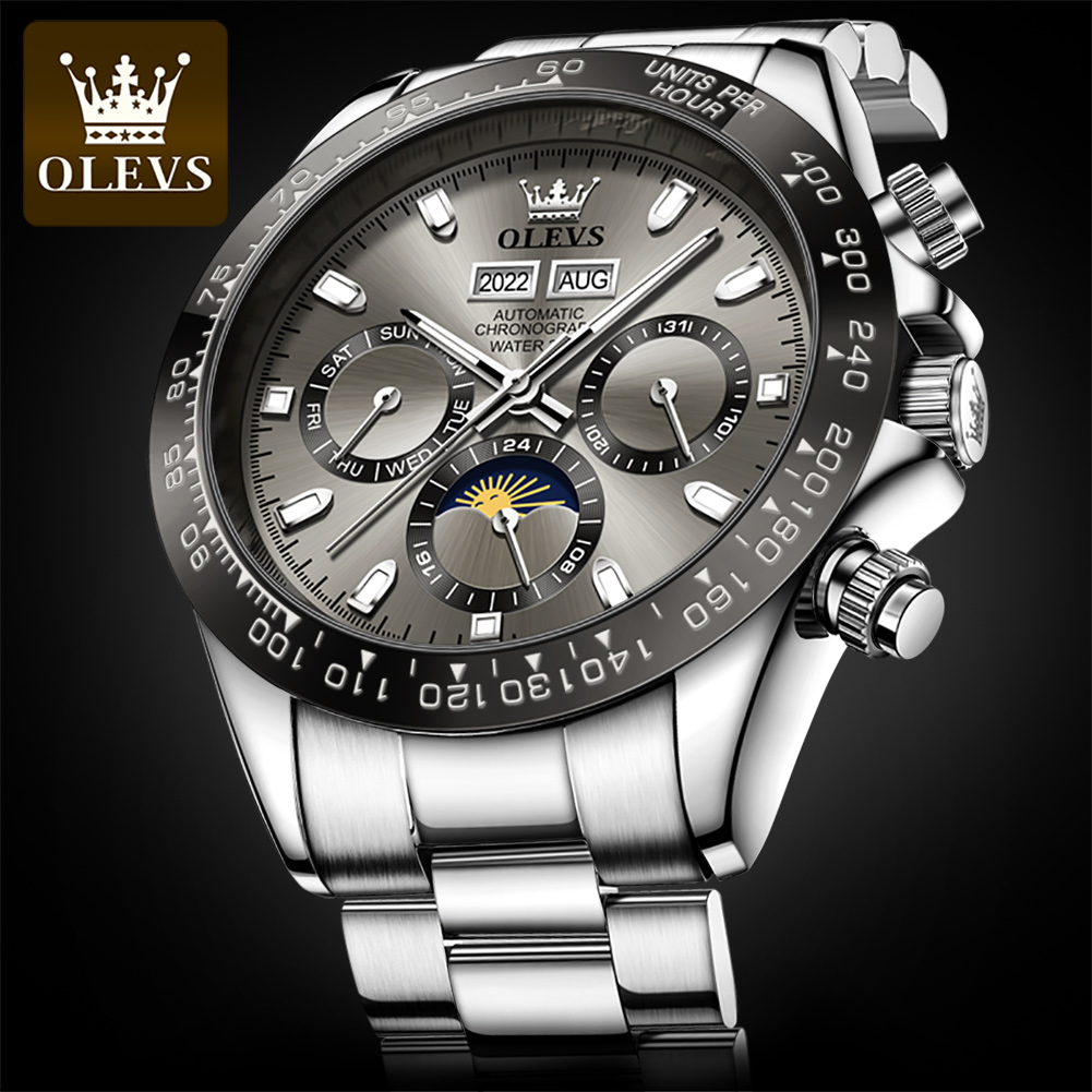 OLEVS 6654 reloj de lujo para  - Patek Philippe Watch Nautilus reseña y precio