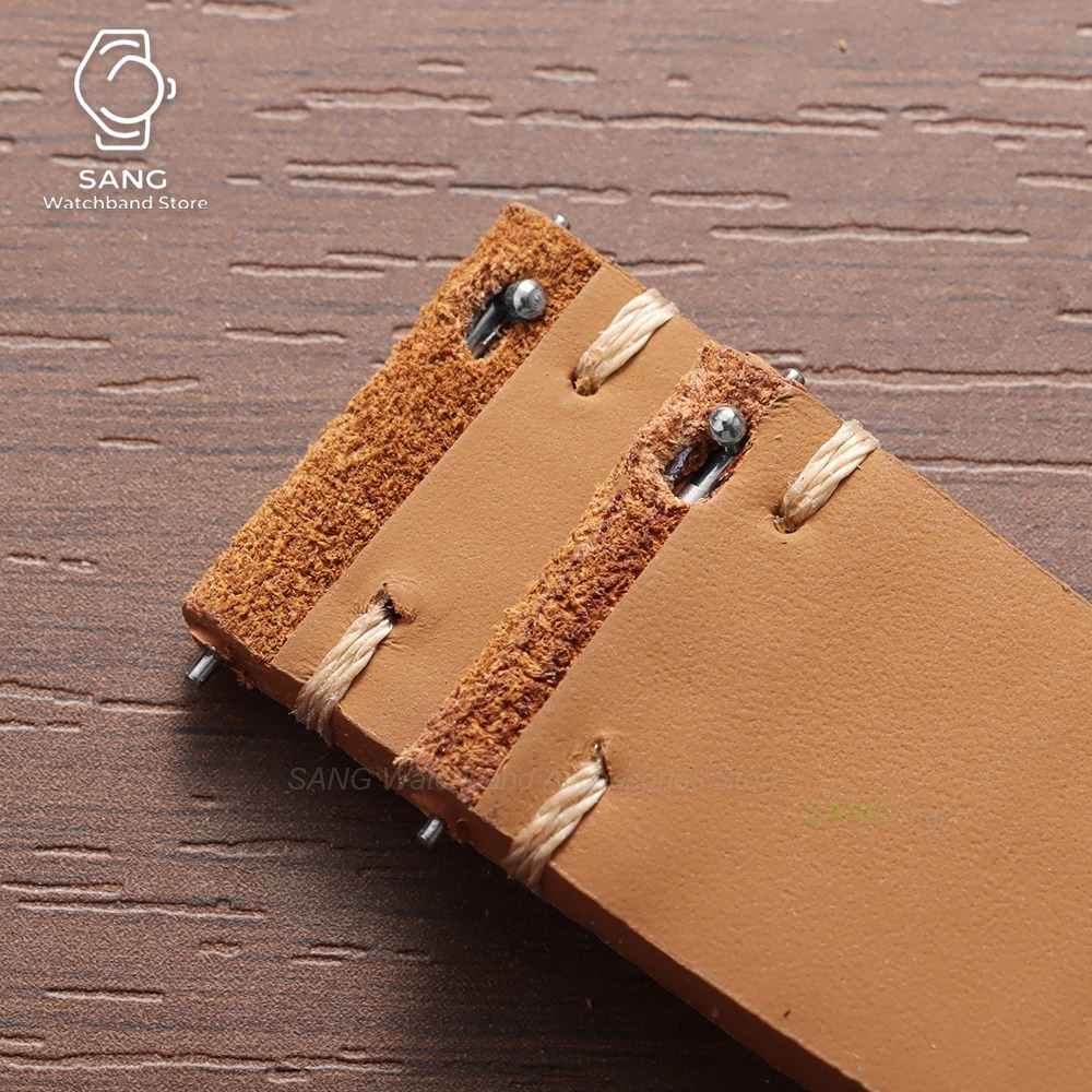Correa de cuero de gamuza de l - Suede Strap Watch reseña y precio