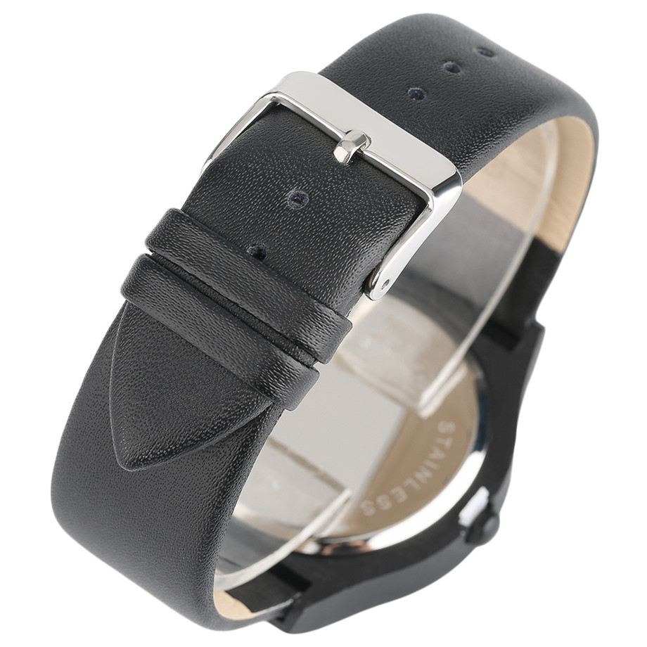 Paidu-Reloj de pulsera de cuer - Leather Watch Band Men reseña y precio