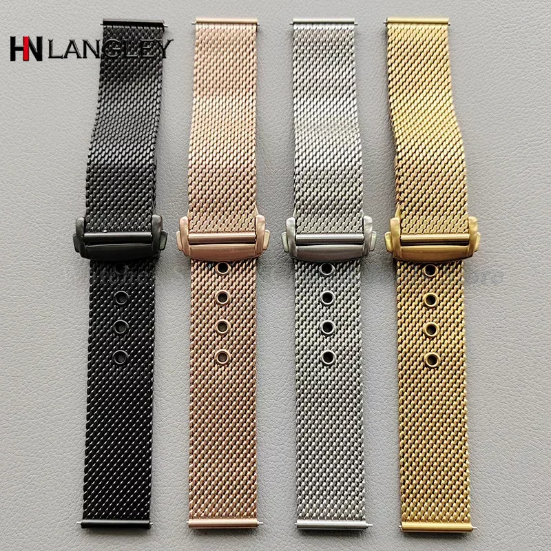 Correa de reloj milanesa de ma - Omega Watch Seamaster reseña y precio