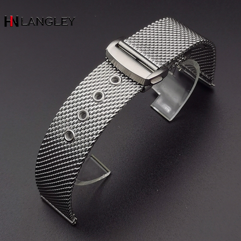 Correa de reloj milanesa de ma - Omega Watch Seamaster reseña y precio