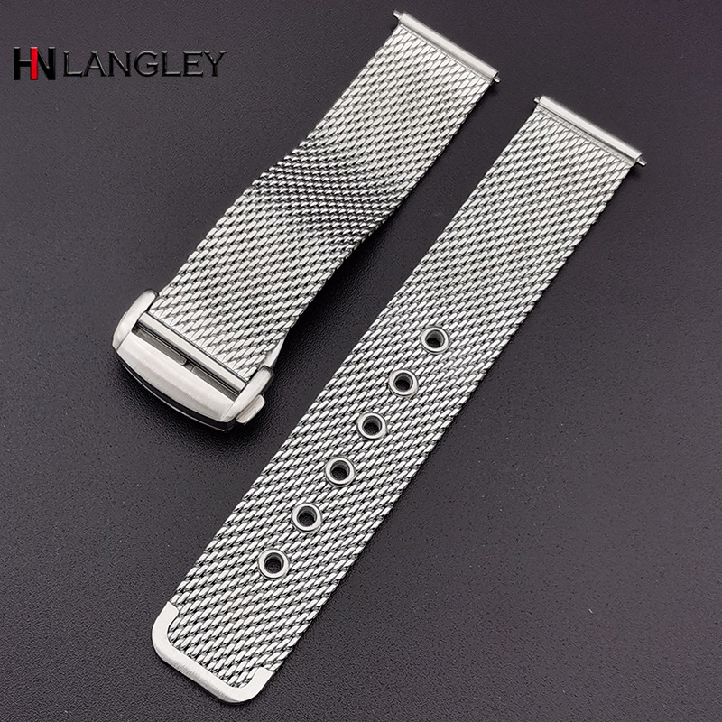 Correa de reloj milanesa de ma - Omega Watch Seamaster reseña y precio