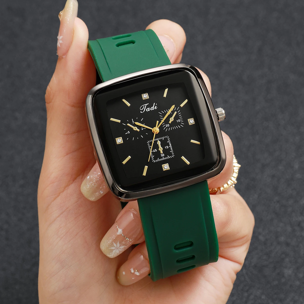 Reloj de cuarzo para mujer con - Silicone Band Women reseña y precio